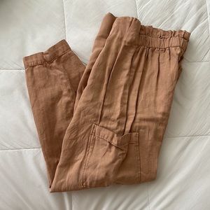 ZARA girl linen blend pants size 13-14